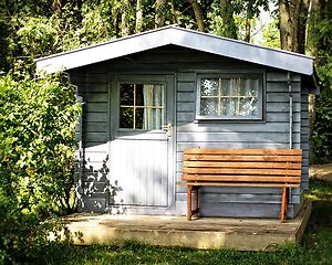 cosy garden shed