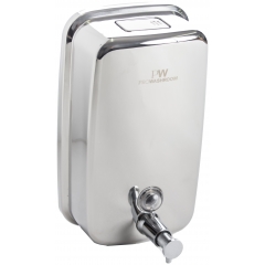 PROWASHROOM Bulk Fill Stainless Steel Soap and Hand Sanitiser Dispenser 1L