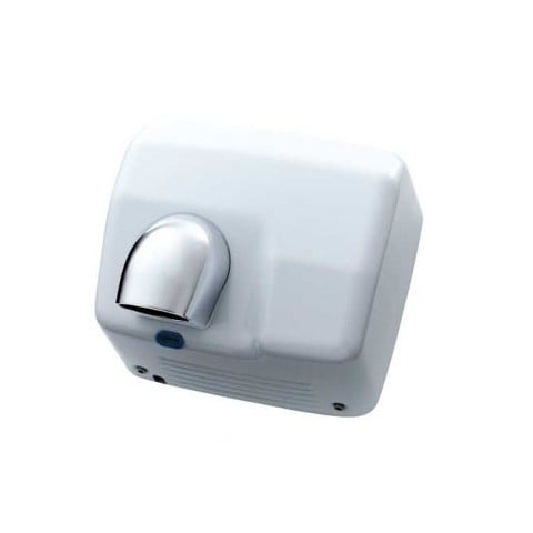 Jet Flow White Automatic Hand & Face Dryer, 2300W