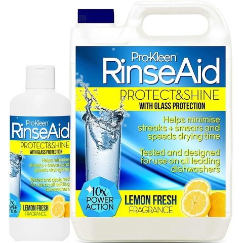 5.5L Pro-Kleen Dishwasher Rinse Aid, Lemon Fragrance
