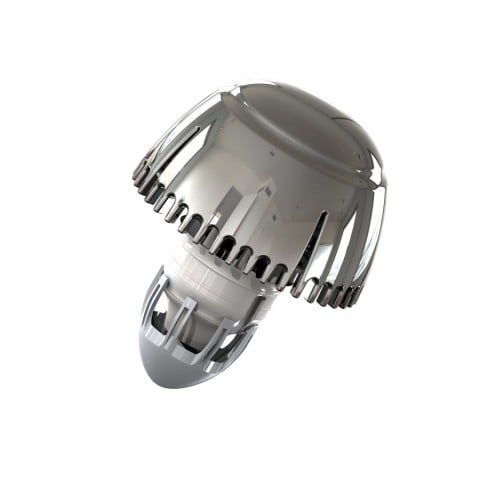 Ureco Refill Cartridge Polished Chrome One And 1/2 Inch Urinal Sleeve
