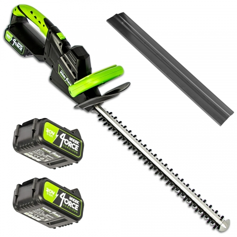 MYLEK 4orce Cordless Hedge Trimmer with Spare Battery