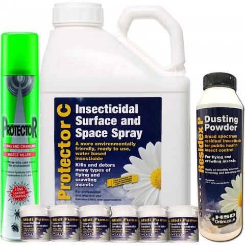 Bed Bug Killer and Retreatment Kit for 3 bedrooms