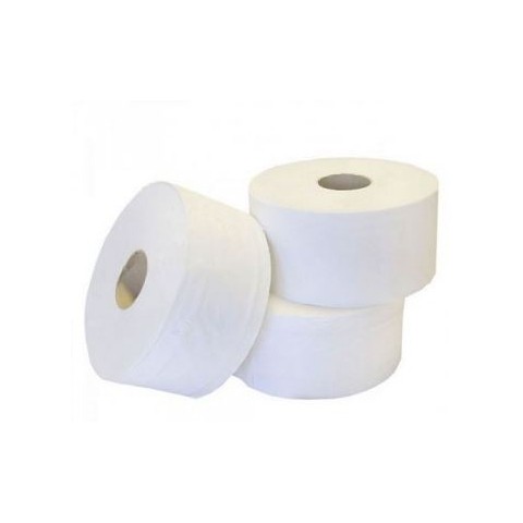 Midi Jumbo Toilet Rolls 2ply 6 PACK 250m Rolls | 60mm, 2 and a half Inch Core