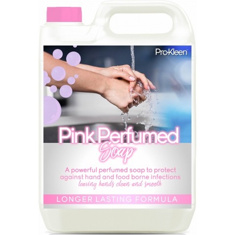 5L Pro-Kleen Luxury Perfumed Pink Pearlised Soap