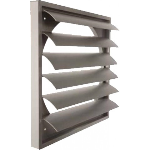 Louvre Shutter for 250mm Axial Flow Plate Mounted Fan