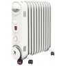 Prem-I-Air 11 Fin Oil Filled Radiator with 24 Hour Timer and Thermostat 2.5KW