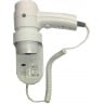 Hotel Wall Mounted Hair Dryer with Shaver Socket, 1.2KW