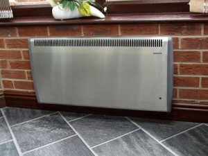 Wall mounted panel heater