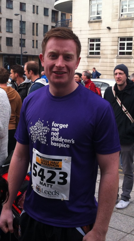 Matt - Leeds Half Marathon 