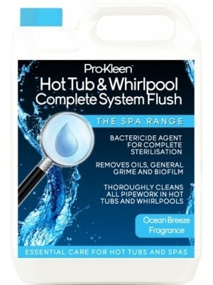 Pro-Kleen Hot Tub and Whirlpool System Flush