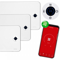 MYLEK Smart App Controlled Electric radiator Panel Heater with 24/7 Timer