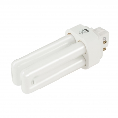 Double Compact G24 Q-1 Cap 4 Pin Fluorescent Lamp 10W 4000K