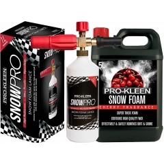 Pro-Kleen Snow Foam Lance Starter Pack with 5L Cherry pH neutral Snow Foam