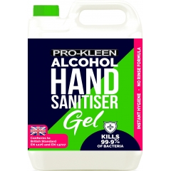 Pro-Kleen 70% Alcohol Hand Sanitiser Gel 5L