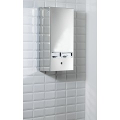 Dual Column Mini Polished Stainless Steel Mechanical Locwil Ven