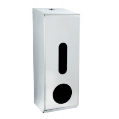 3 Roll Toilet Tissue Dispenser, Polished Stainless Steel