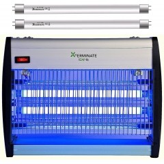 Xterminate 16W Electric Fly Killer with 2 Extra Replacement Bulbs