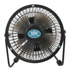 Mini Adjustable USB Desk Fan | Stylish Black Finish