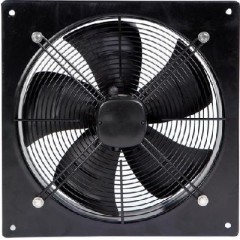 Axial Flow Plate Extractor Fan - 4 pole - Single Phase