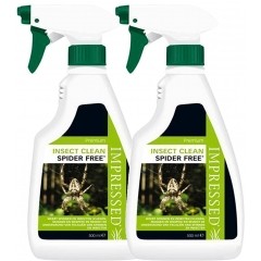2 x 500ml Spider Free Repellent Spray
