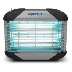 Genus Viper Electric Grid Fly Killer Stainless Steel with Shatterproof Bulbs 60W