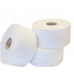 Midi Jumbo Toilet Rolls 2ply 6 PACK 250m Rolls | 60mm, 3 Inch Core