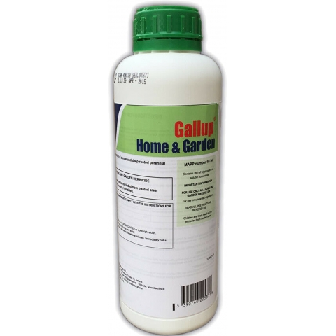 1L Gallup Glyphosate Home and Garden Weed Killer Thumbnail