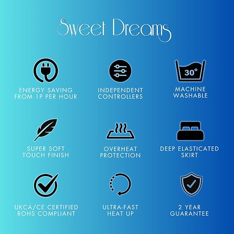 Sweet Dreams electric blanket features and benefits