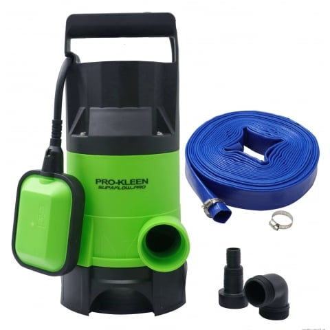 Pro-Kleen Submersible Water Pump 400W with Hose Thumbnail
