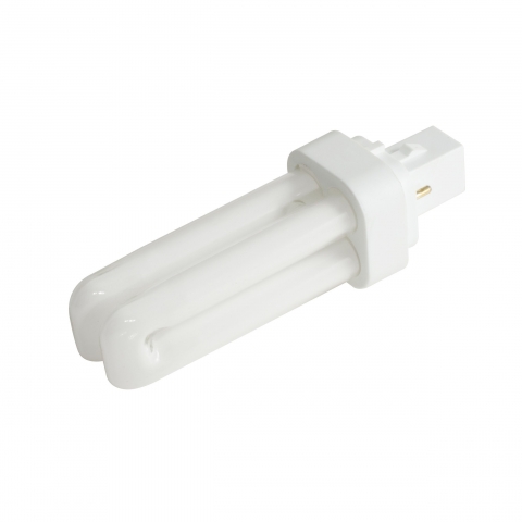 Double Compact G24 D-1 Cap 2 Pin Fluorescent Lamp 10W 4000K Thumbnail