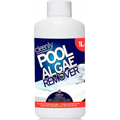 1L Cleenly Hot Tub and Spa Algae Remover