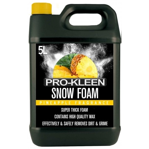 5 Litre Pro-Kleen Pineapple Snow Foam