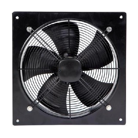 Axial Flow Plate Fan 250mm 4 Pole Single Phase