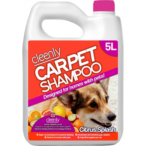 Cleenly Carpet Shampoo for Pet Stains and Odours 5L
