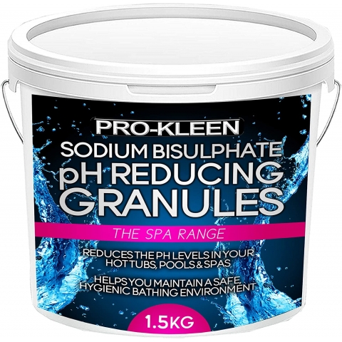 Pro-Kleen 1.5KG Hot Tub PH Reducer Sodium Bisulphate