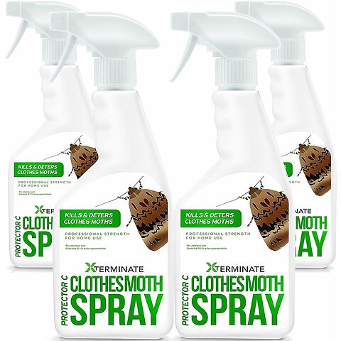 Xterminate Moth Killer spray  4 x 1L