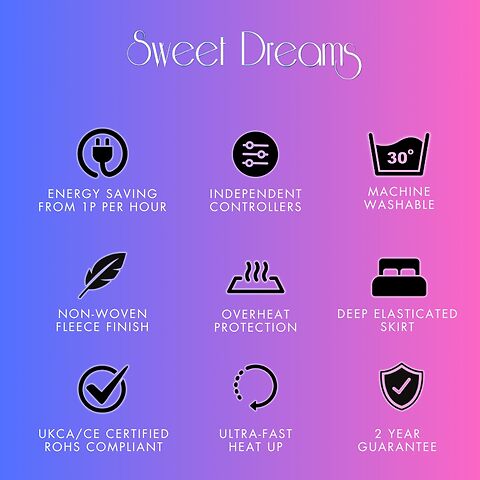 Electric blanket features and benefits