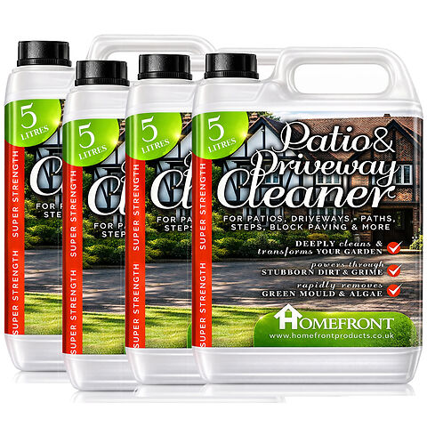 Homefront Patio and Driveway Cleaner 4 x 5L