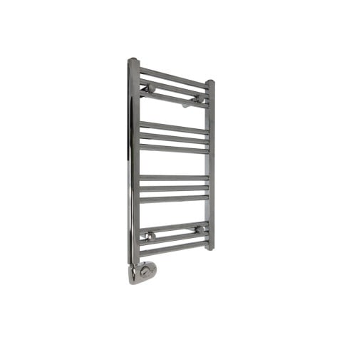 Osily 150W Chrome Electric Heated Towel Ladder Rail with Thermostat