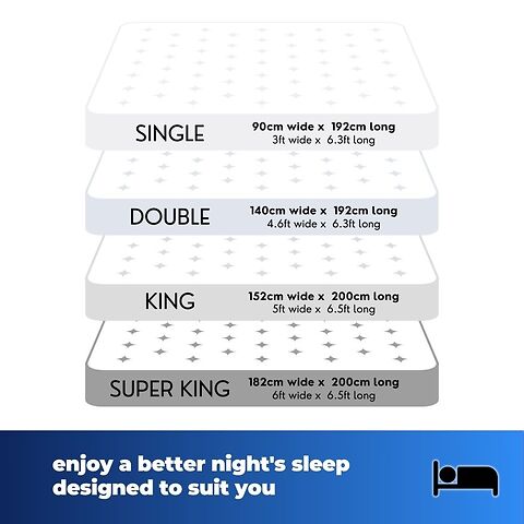 Cozy Night blanket sizes