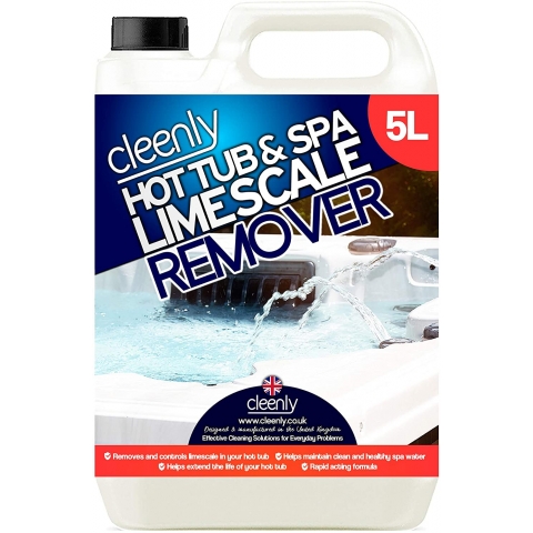 Cleenly Hot Tub Descaler and Cleaner 5L
