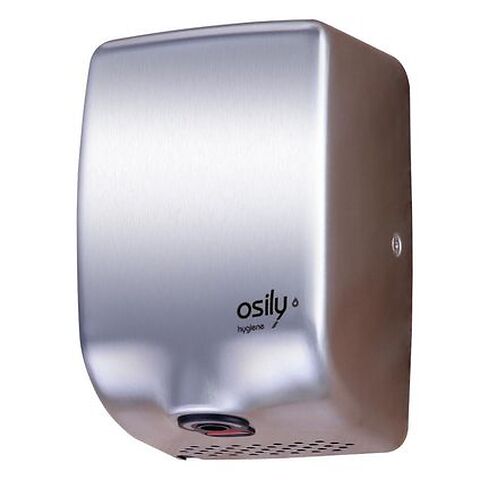 Osily Mini Cyclone Anti Bacterial Automatic Hand Dryer, 1.35KW stainless steel