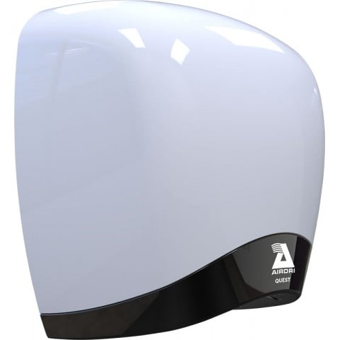 Airdri The Quest White Quiet Automatic Hand Dryer, 1.4KW