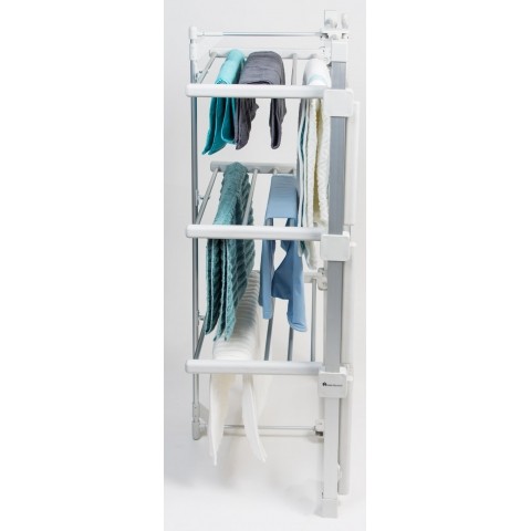 Homefront Electric Heated Clothes Airer Dryer Rack Indoor Deluxe Eco Dry  3-Tier Drier with Complimentary Zip Up Cover for Even Faster Drying -  Energy Efficient Only 330W – DreamCozy