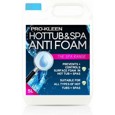 5L Pro-Kleen Anti Foam for Hot Tubs & Spas Thumbnail