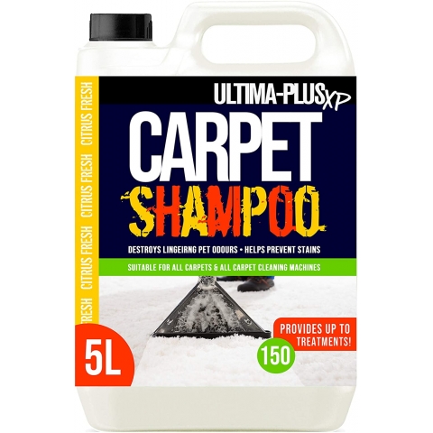 Ultima Plus XP Citrus Carpet Shampoo 5L