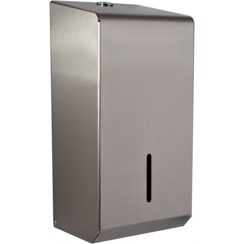 Grade 304 Brushed Stainless Steel Bulk Pack Toilet Tissue Dispenser