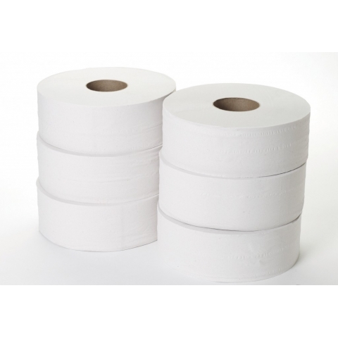Commercial Jumbo Toilet Rolls with 3 Inch core, 400 metre roll length ...