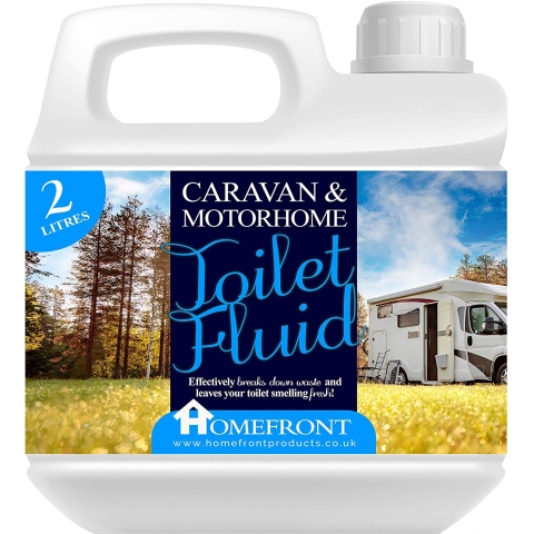Homefront Blue Caravan Toilet Fluid 2L